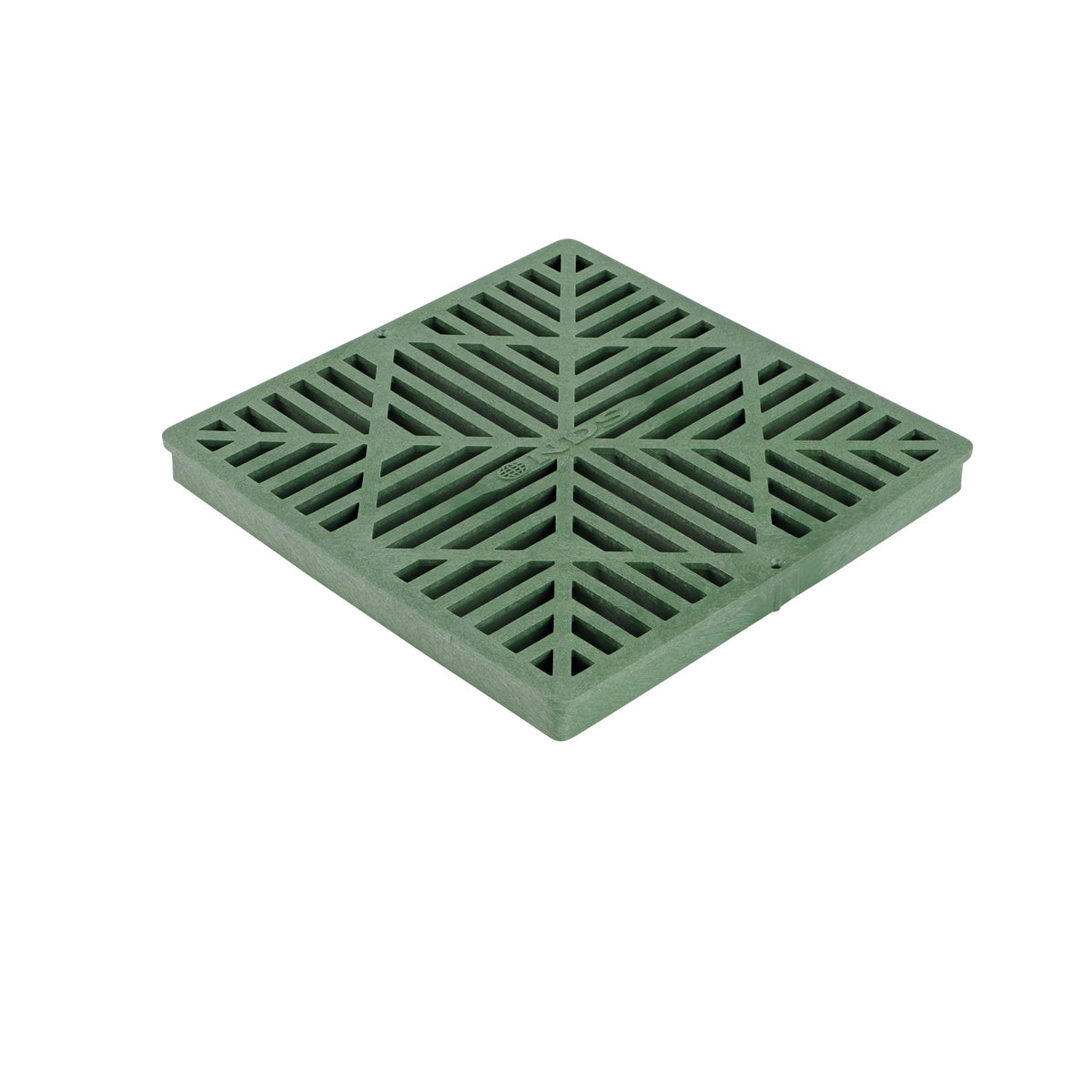 NDS 12x12 Green Square Catch Basin Drain Grate