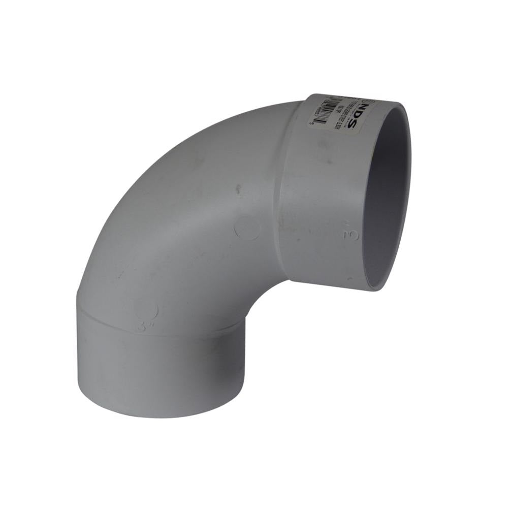 NDS 31P0ST Elbow, PVC, 3 inches