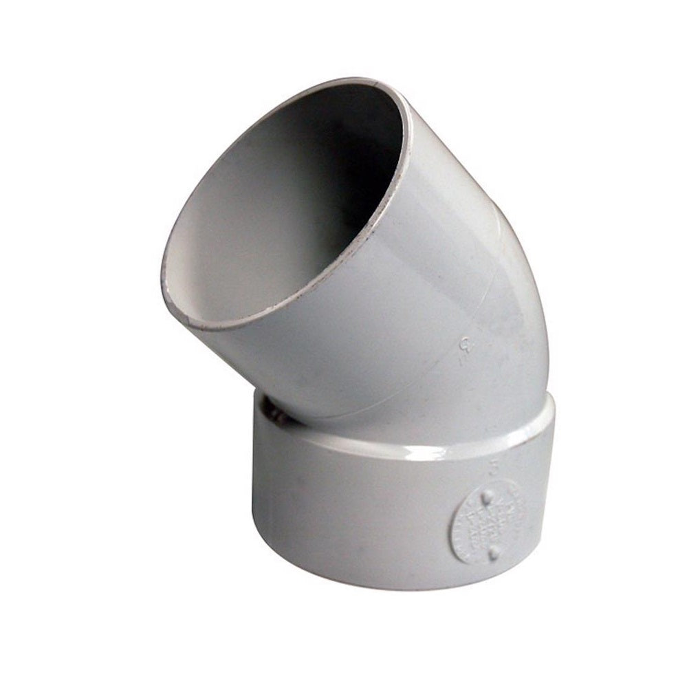 NDS 3P03ST Sewer Drain Elbow, PVC, 3 inches