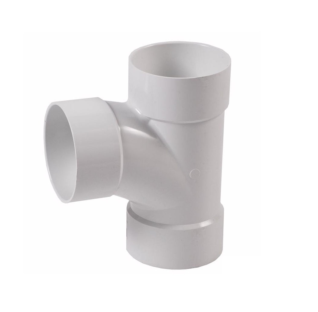 NDS 3P09 Sanitary Tee, PVC, 3 inches