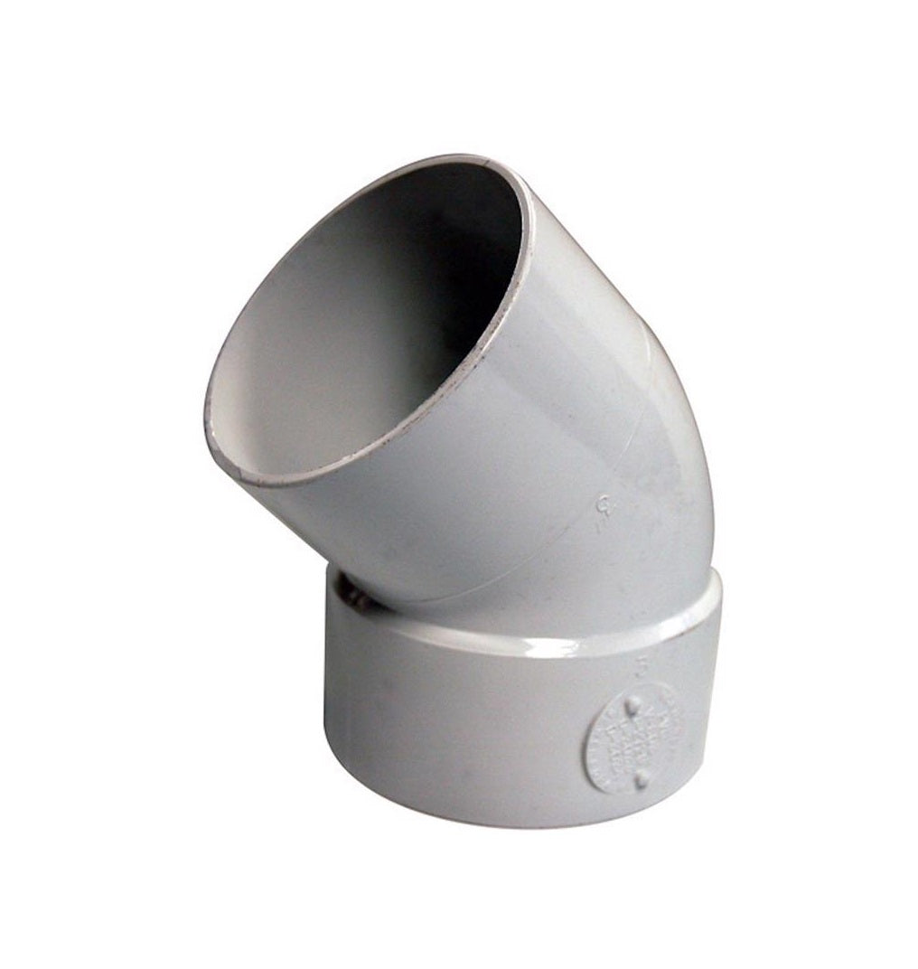 NDS 4P03ST 45-Degree Street Elbow, PVC, 4 inches