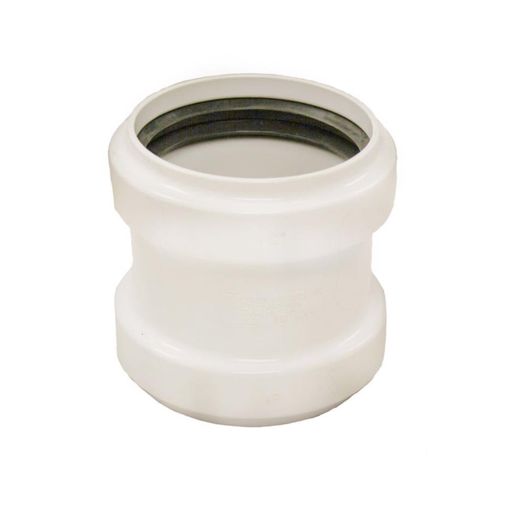 NDS G624 Schedule 35 Coupling, PVC, 4 inches