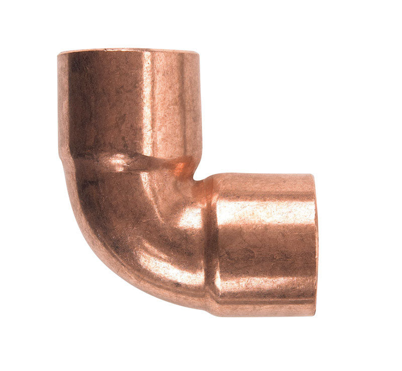 Nibco Streamline® Wrot Copper Short Radius Elbow, 90-Degree, 1-1/4"