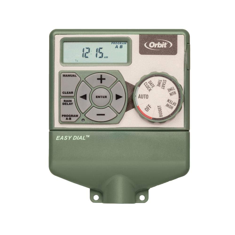 Orbit Easy Dial 4-Station Indoor Sprinkler Timer