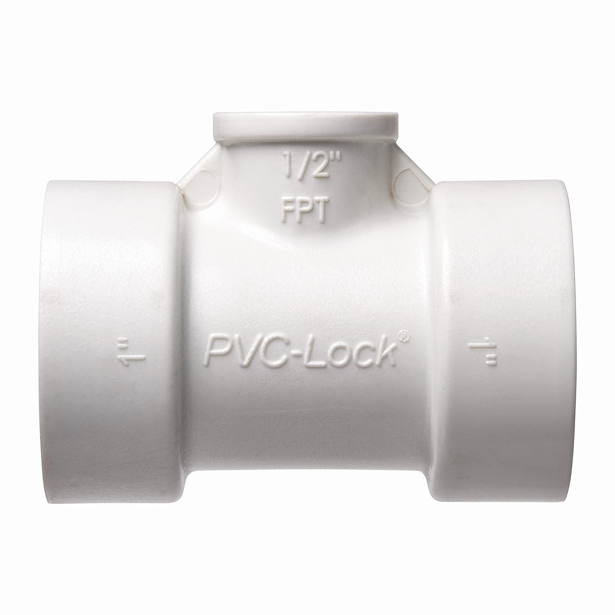 Orbit PVC-Lock Tee 1" x 1/2" FPT