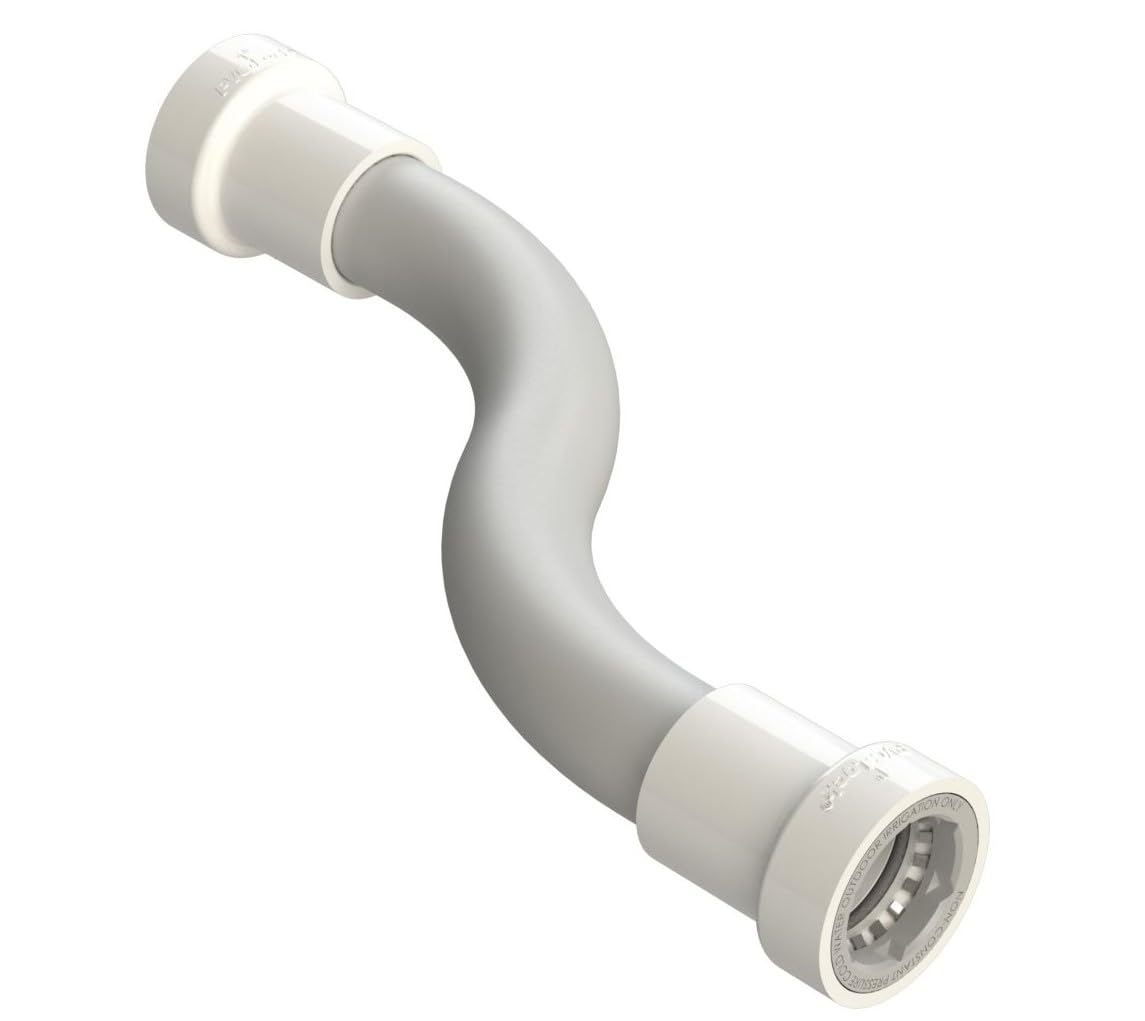 Orbit 1" PVC Lock Flex Repair Coupling for Schedule 40 PVC Pipe