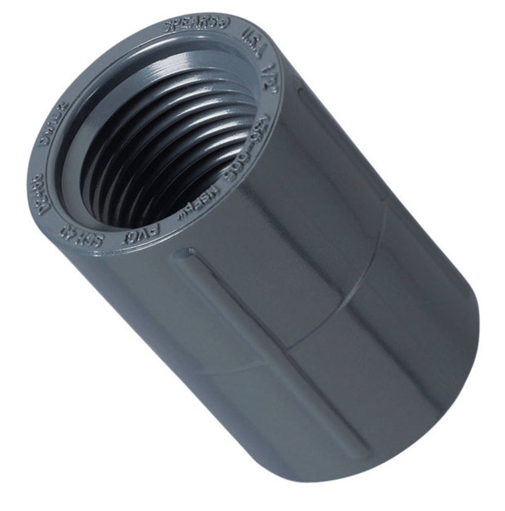 Orbit 1/2" FNPT PVC Coupling