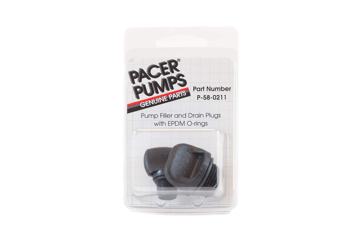 Pacer Pumps Drain & Fill Plug Kit
