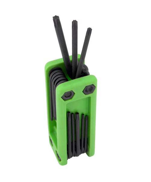 Performance Tool W9186 Folding Star Key Set, 16 Pieces