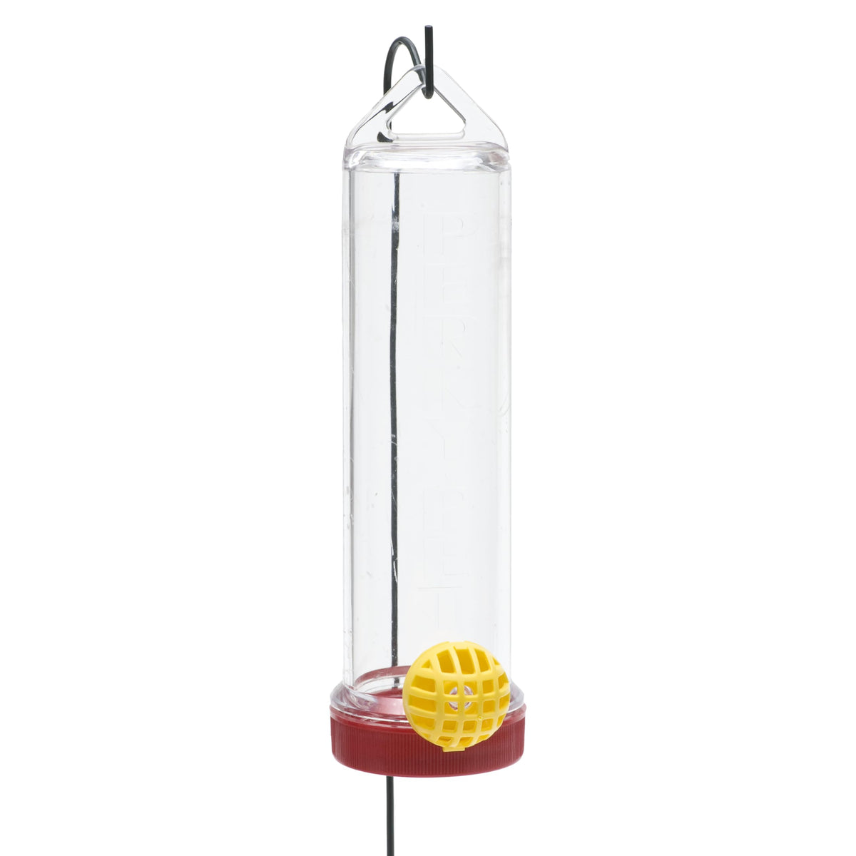 Perky-Pet Planter Box Plastic Hummingbird Feeder with Hanging Rod, 3 fl oz - Red