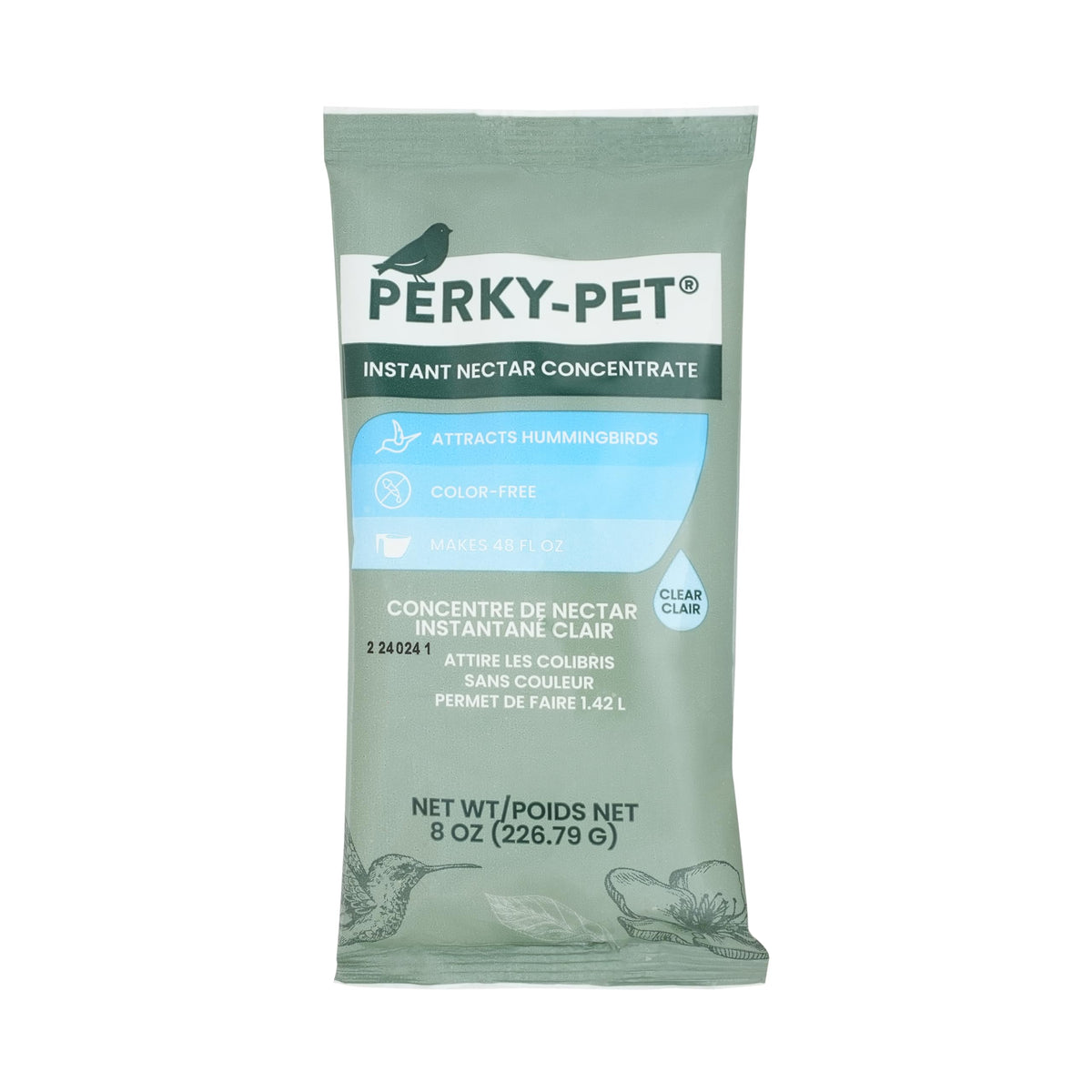 Perky-Pet 8 oz. Clear Instant Dry Mix Hummingbird Nectar