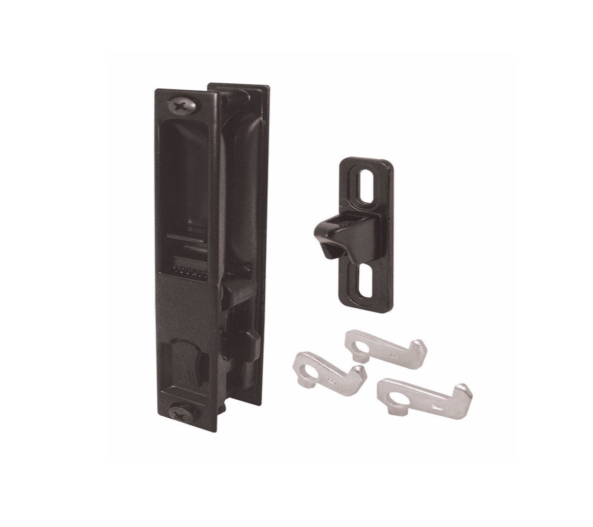 Prime-Line C 1043 Patio Door Handle Set, Metal, Black