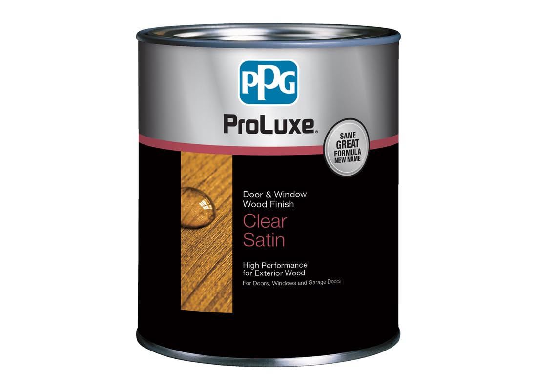ProLuxe Mahogany Door & Window Wood Finish Quart