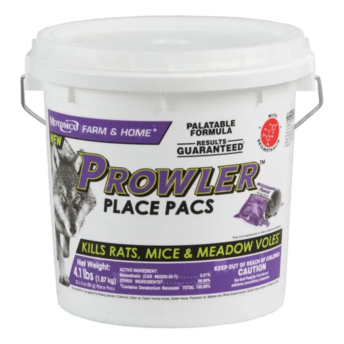 Motomco Prowler Place Pacs, 3 oz, 22 Count