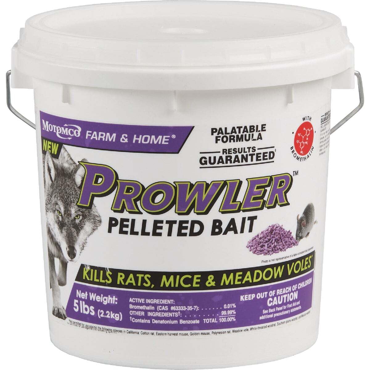 Prowler Mouse & Rat Bait Pellets, 5 lb
