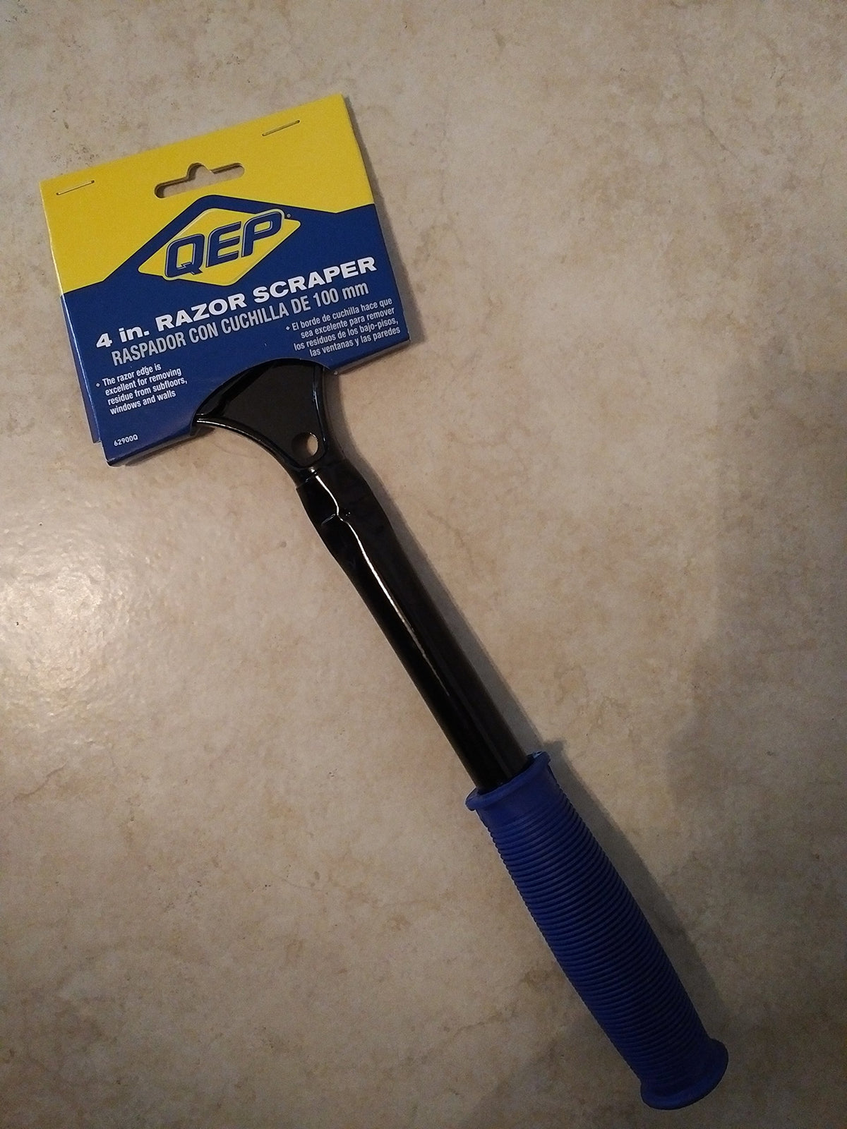 QEP 4-Inch Heavy Duty Metal Razor Scraper