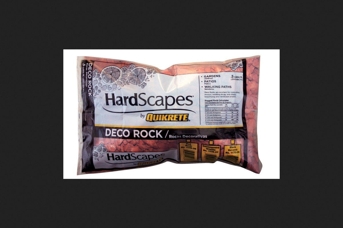 Quikrete Decorative Red Rock, 0.5 Cu. Ft.