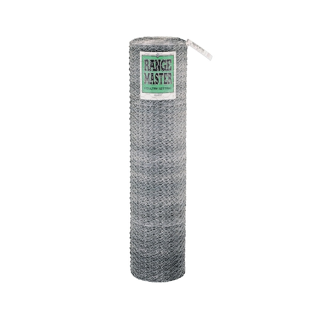 Rangemaster 6407 Galvanized Poultry Netting, 18" x 150', 20 Gauge