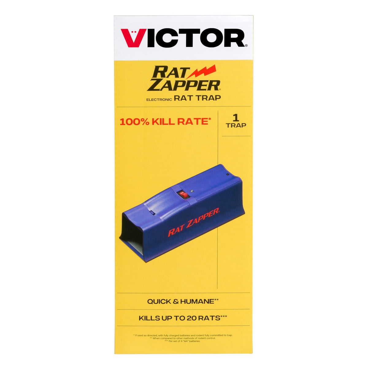Victor Rat Zapper Classic Indoor Electronic Mouse & Rat Trap