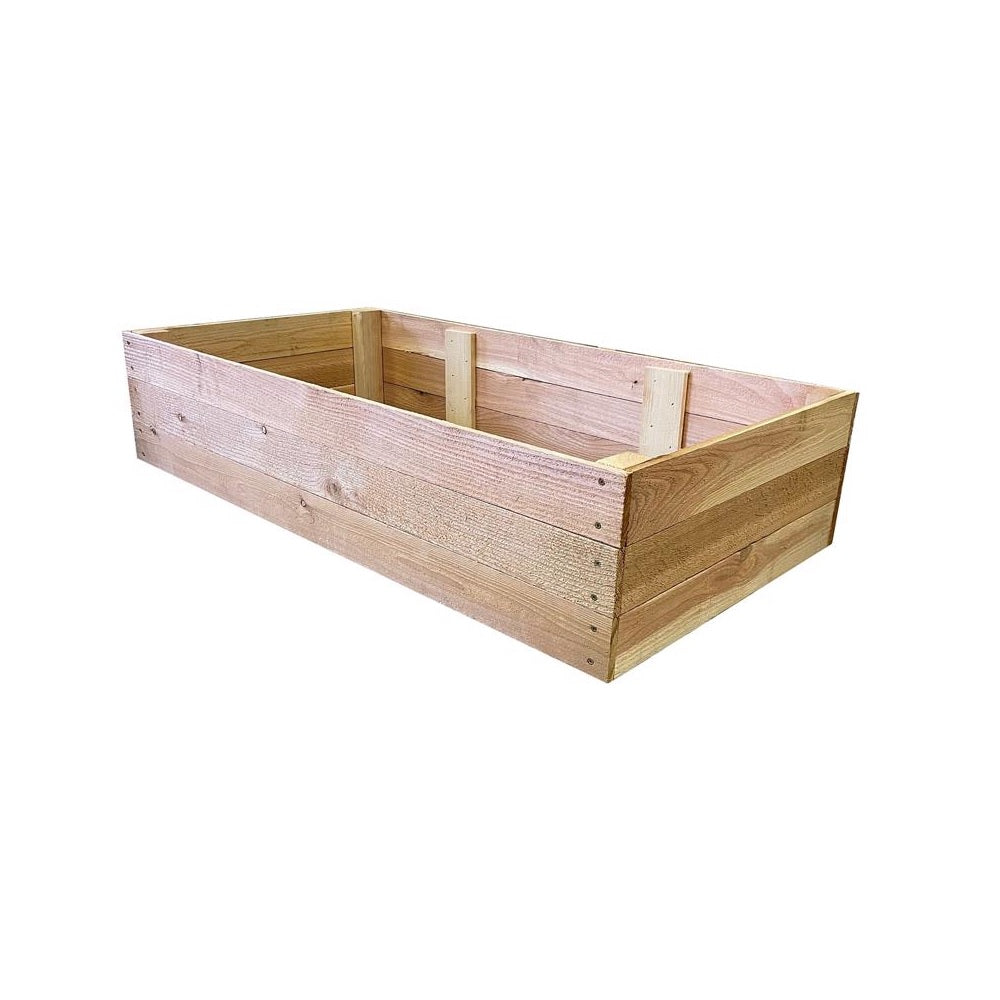 Real Wood Products G3154 Western Raised Garden Bed, Cedar
