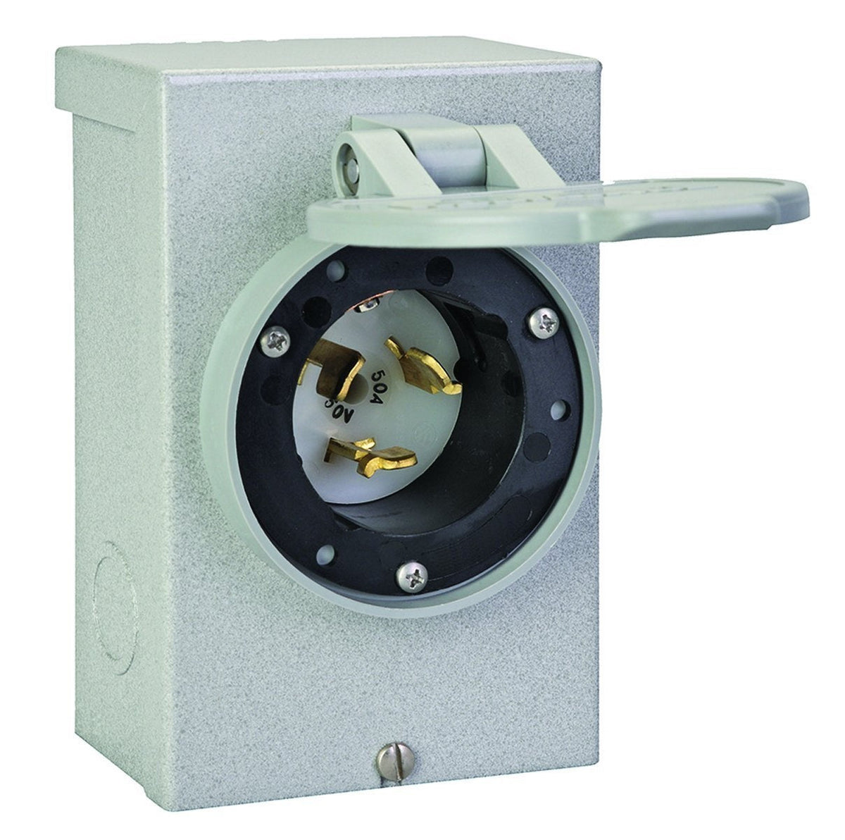 Reliance Controls 50-Amp Generator Power Inlet Box, NEMA 3R