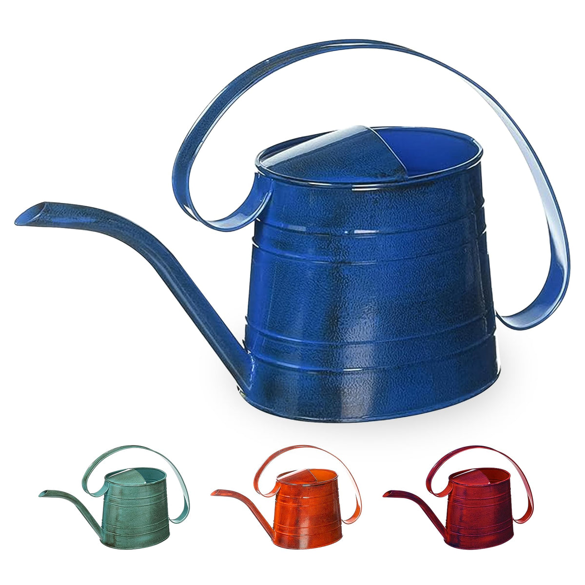 Robert Allen Danbury Watering Can, 0.5 Gallon, Oceanside Navy Blue