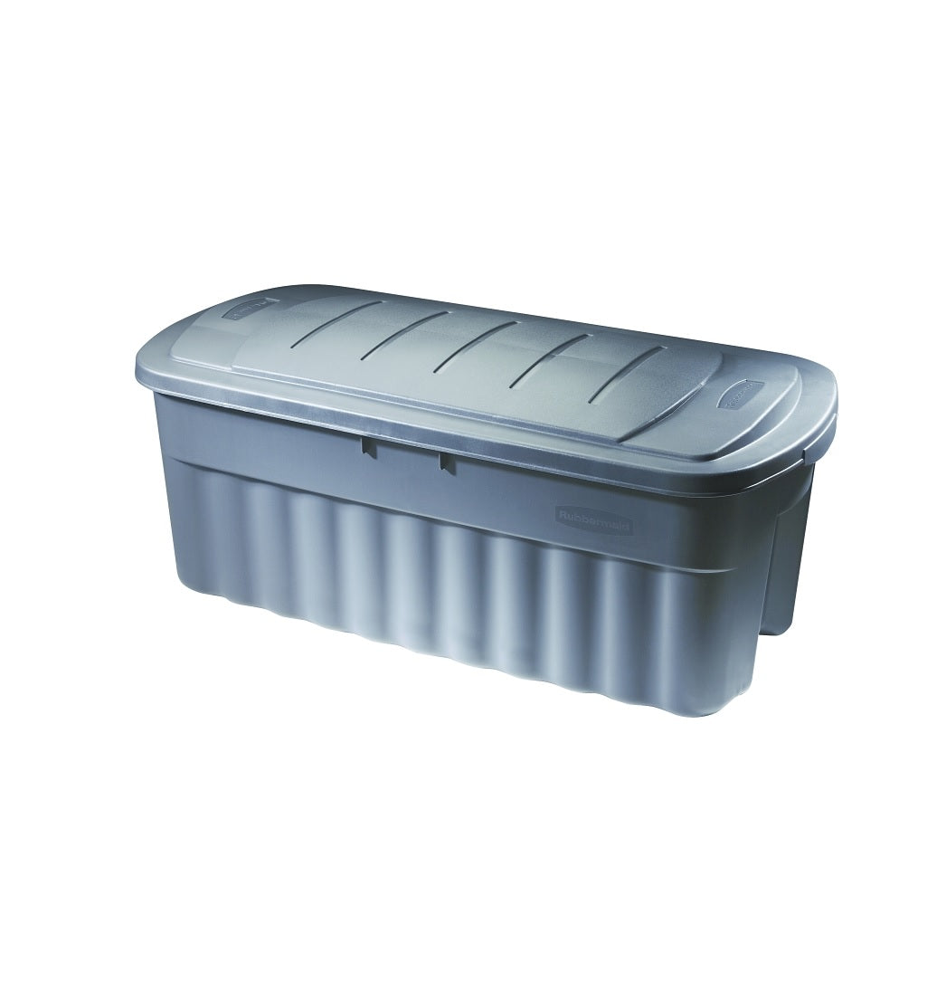 Rubbermaid RMRT500000 Jumbo Storage Box, Polyethylene, Blue