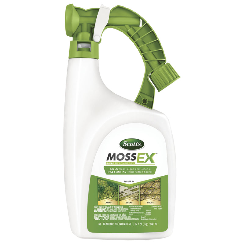 Scotts 3300210 MossEx RTS Moss Control, 32 Oz