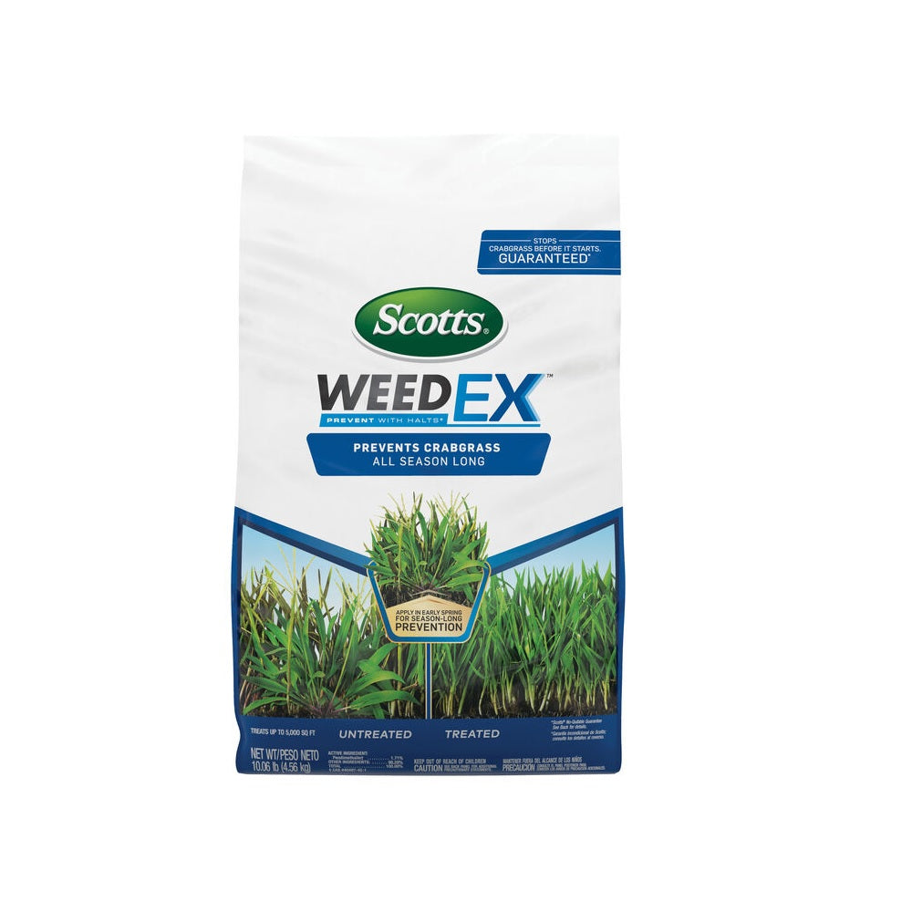 Scotts 49024 WeedEx Prevent with Halts Weed Preventer, 10.06 Lbs