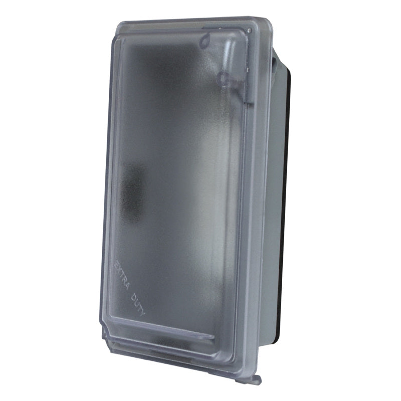 Sigma Electric 14414CLM Rectangle Weatherproof Cover, Plastic, 1 Gang