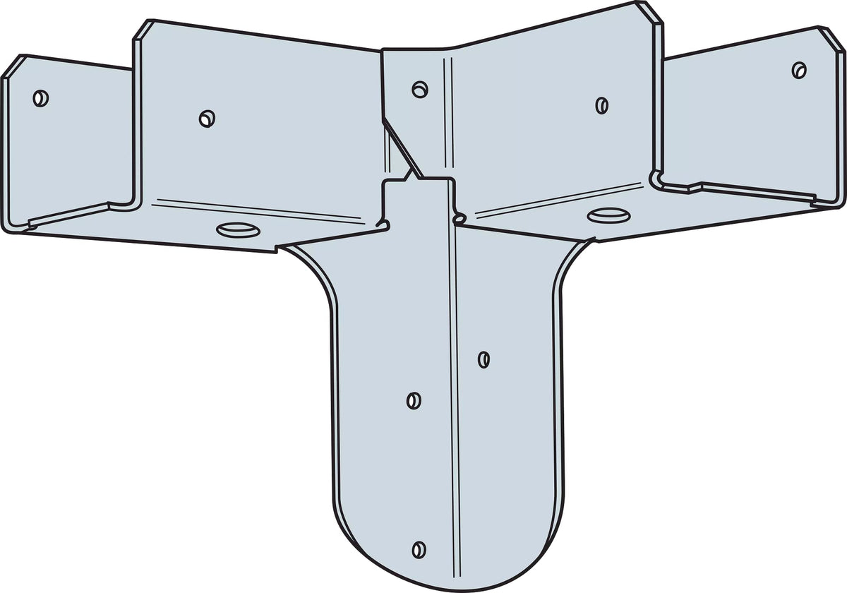 Simpson Strong-Tie 2x Rigid Tie Corner Connector