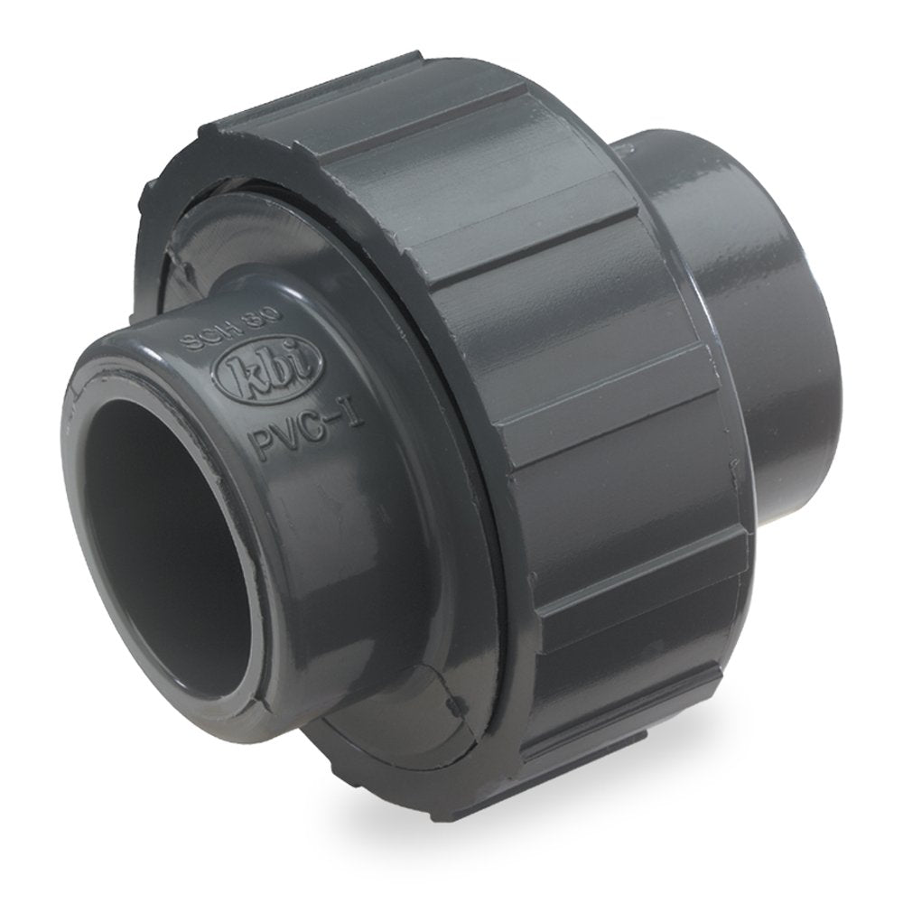 Smith-Cooper Schedule 80 PVC Slip Union 1-1/4"