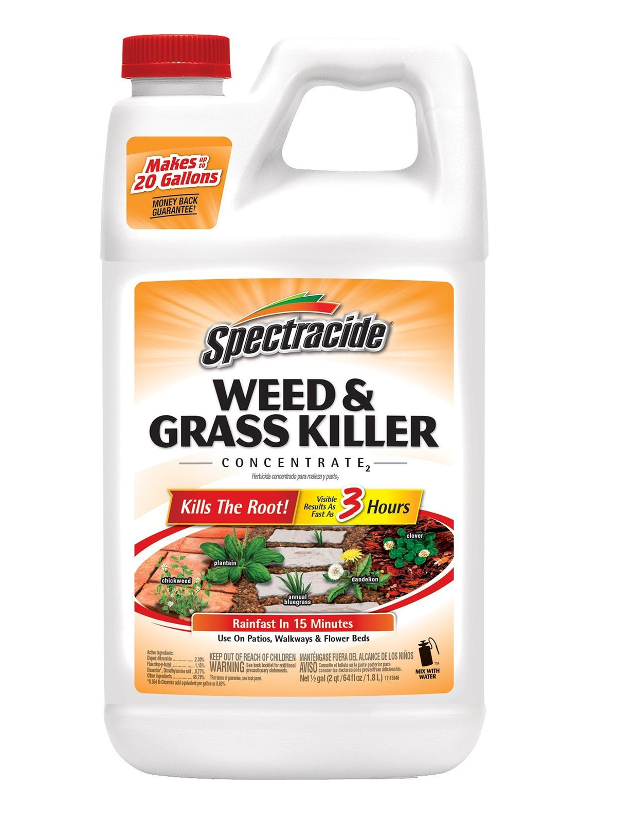 Spectracide HG-96451 Weed and Grass Killer, 64 Ounce