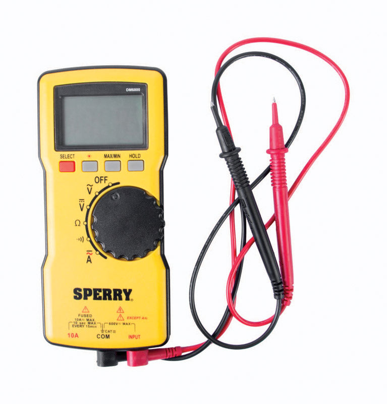 Sperry Autorange Digital Multimeter, 9 Function, 10 Range