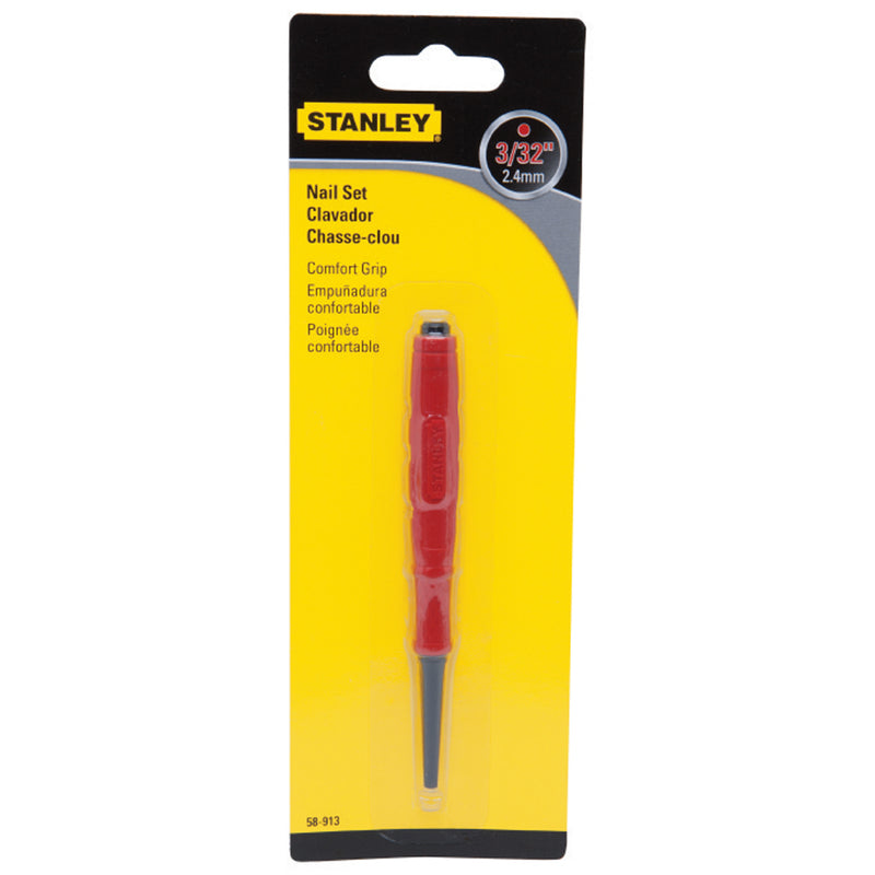 Stanley 58-913 Cushion Grip Nail Set, 3/32 inches