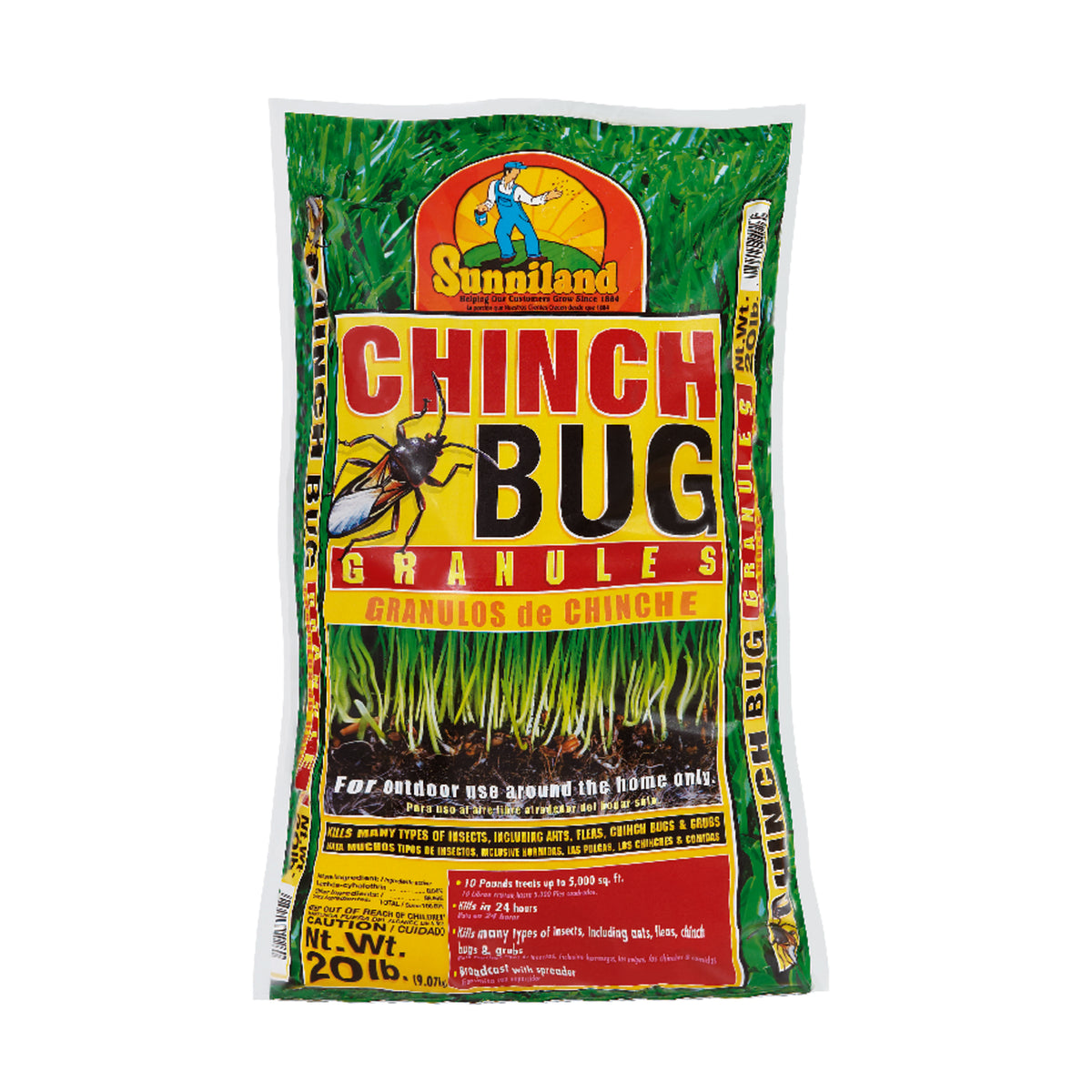 Sunniland 20 lb Chinch Bug Granules