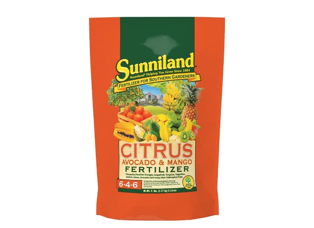 Sunniland Citrus, Avocado & Mango Fertilizer 5 lb