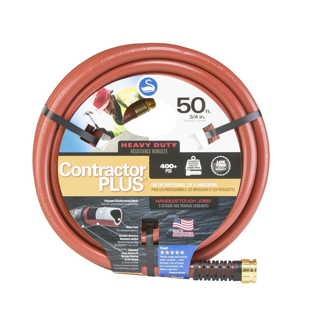 Swan CSNCG34050 Garden Hose, Rubber/Vinyl, 50 feet