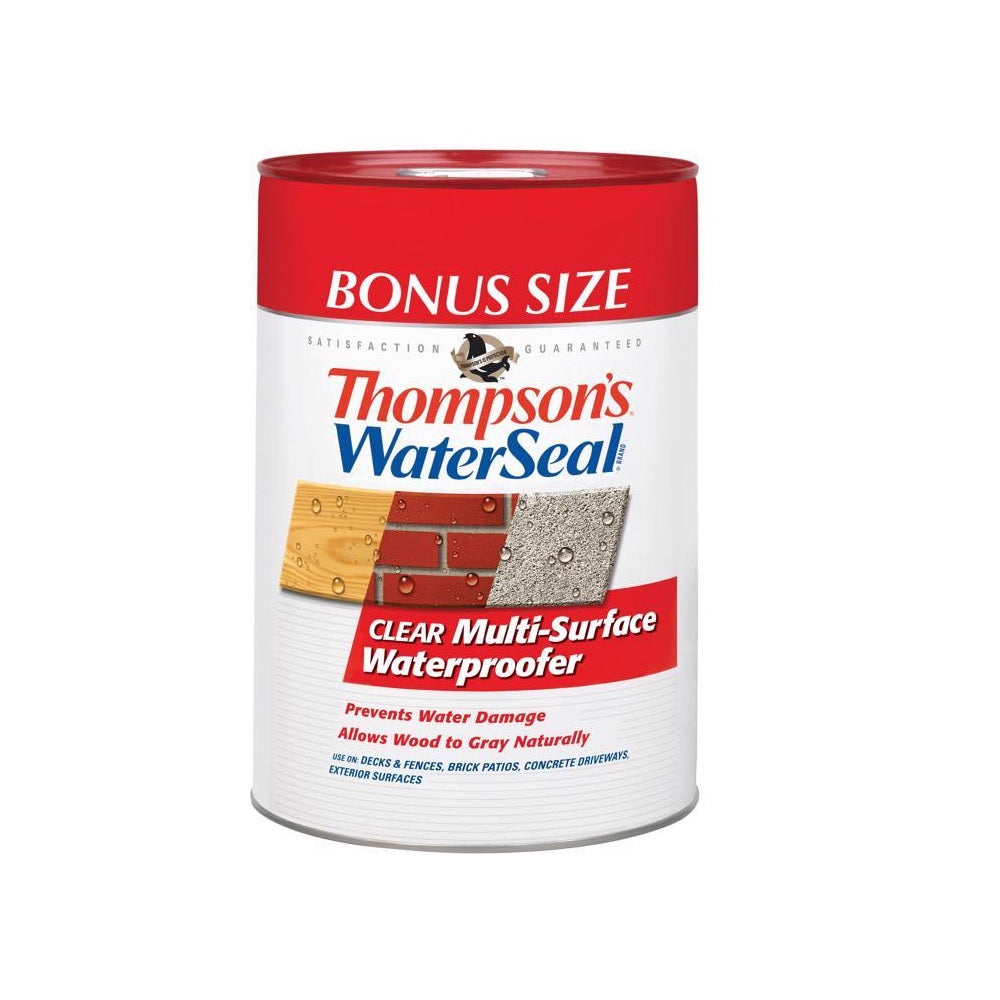 Thompson's WaterSeal TH.024106-06 Multi-Surface Waterproofer, 6 Gallon