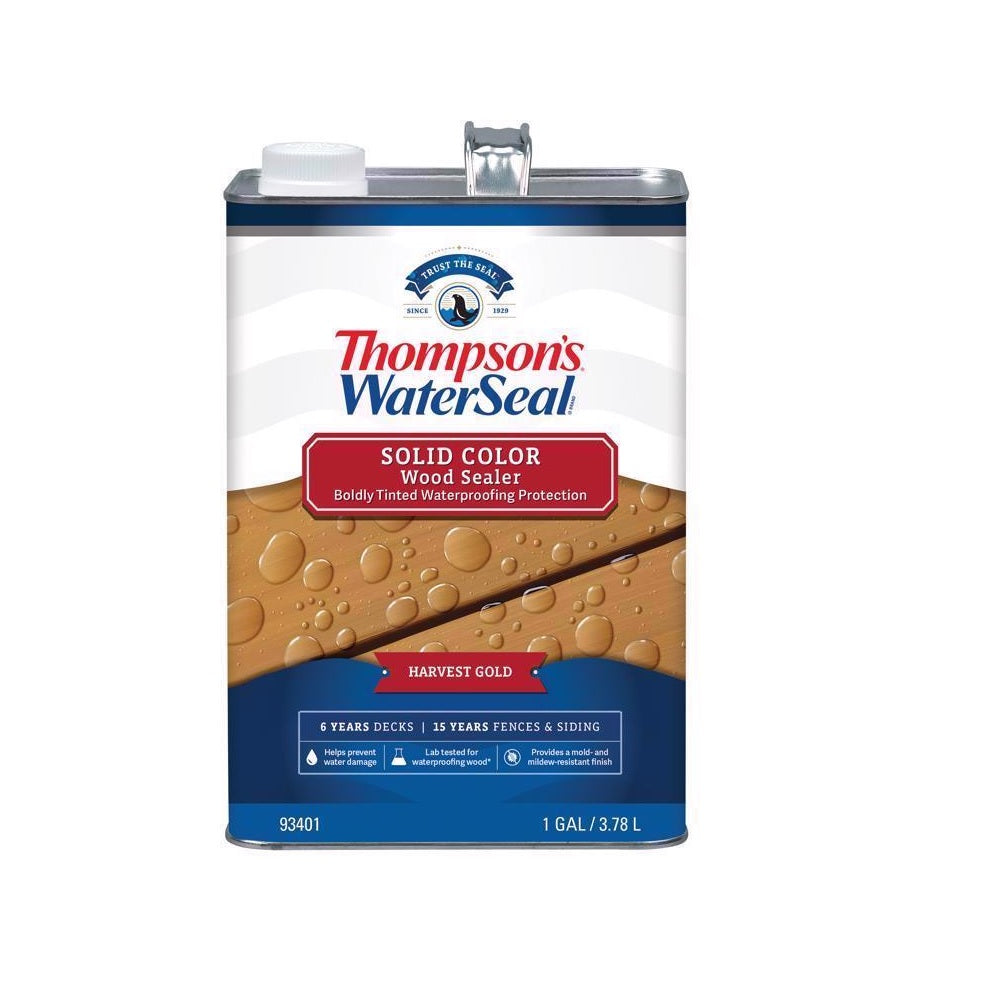 Thompson's WaterSeal TH.093401-16 Wood Sealer Waterproofing Wood Sealer, 1 Gallon