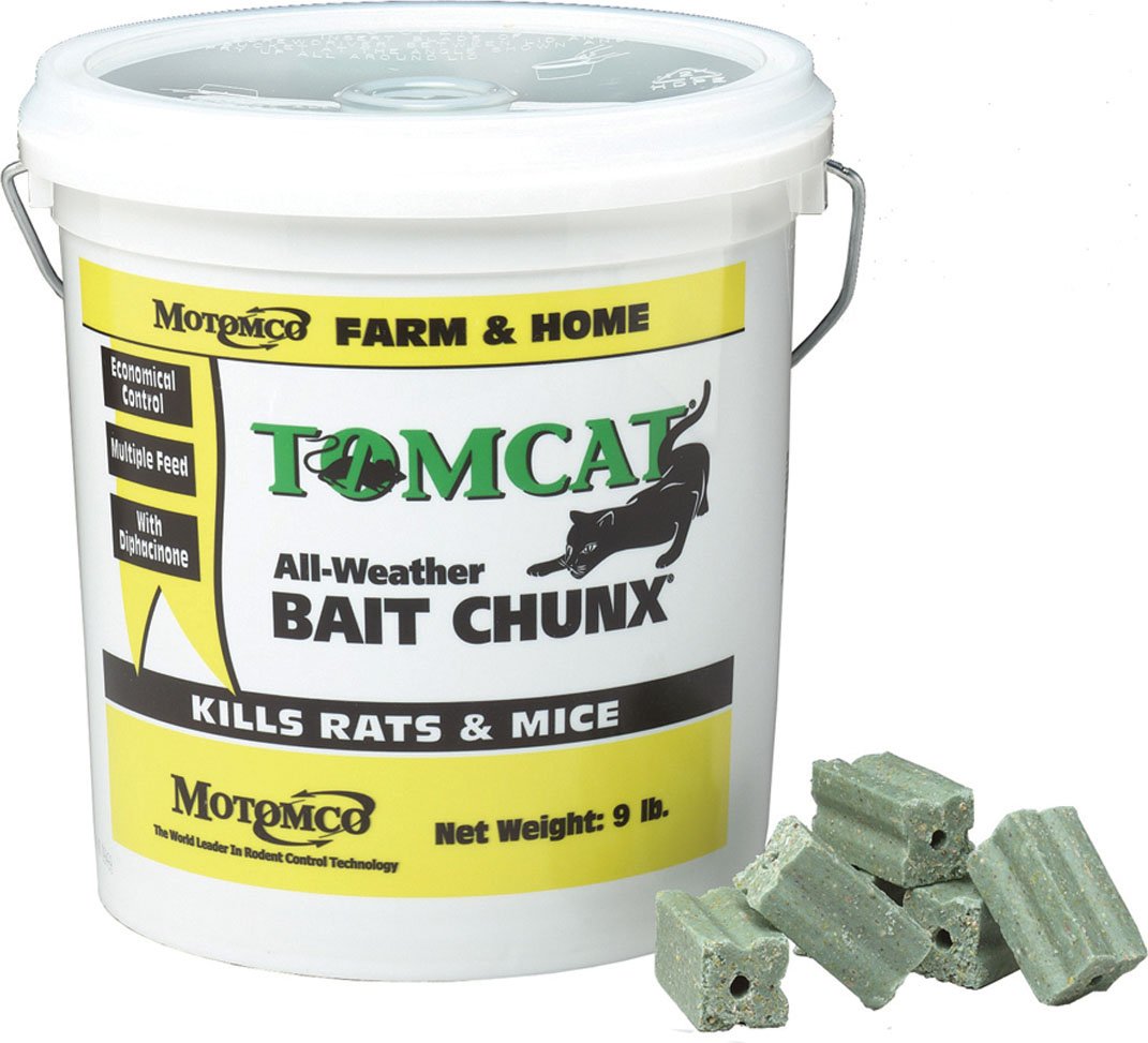 Tomcat 9 lb. All Weather Bait Chunx Rodent Bait