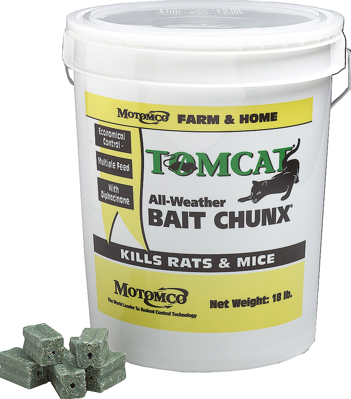 Tomcat All-Weather Bait Chunx 18 lb