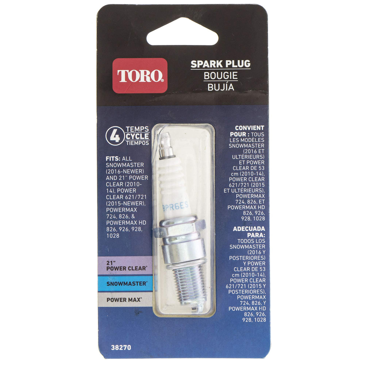 Toro Spark Plug BPR6ES