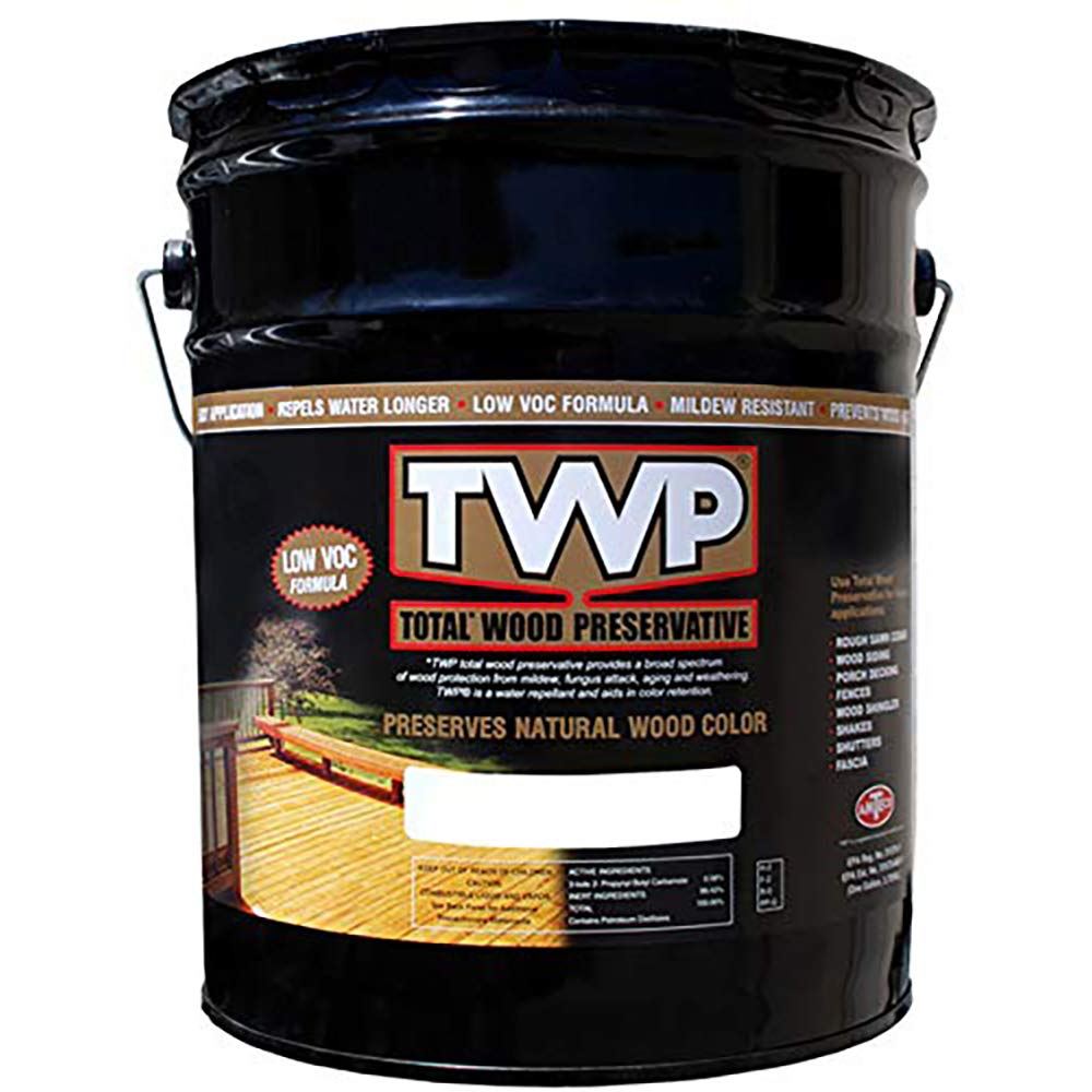 TWP 1500 Series California Redwood Low VOC Wood Preservative Stain - 5 Gallon