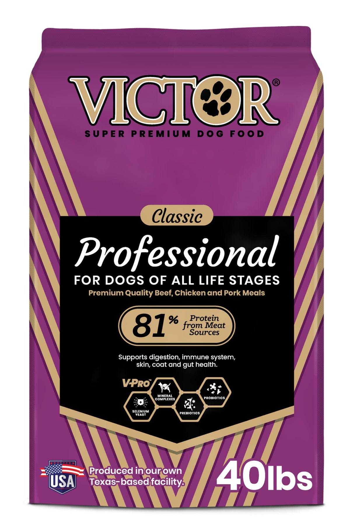 Victor Professional Dry Dog Food, 40 lb