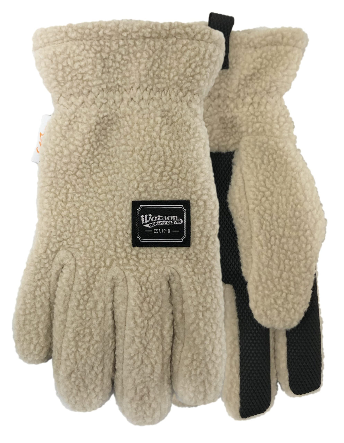 Watson Gloves Lady Baa Baa Winter Glove WasteNot Fabric Large Brown