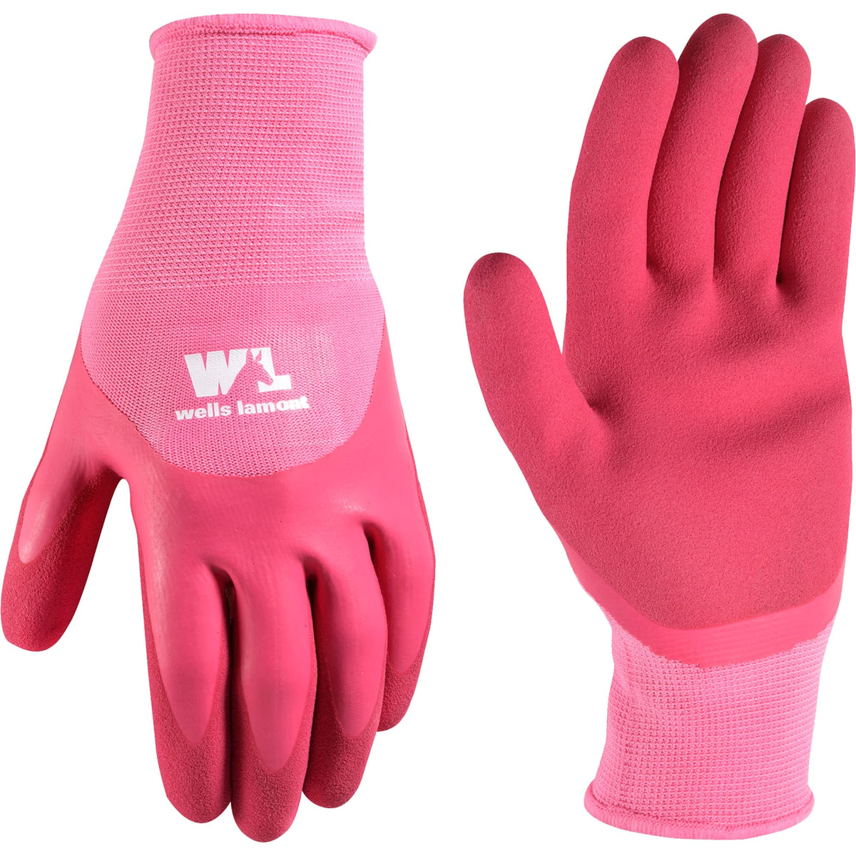 Wells Lamont Women's 3/4 Latex Palm Gloves, Small