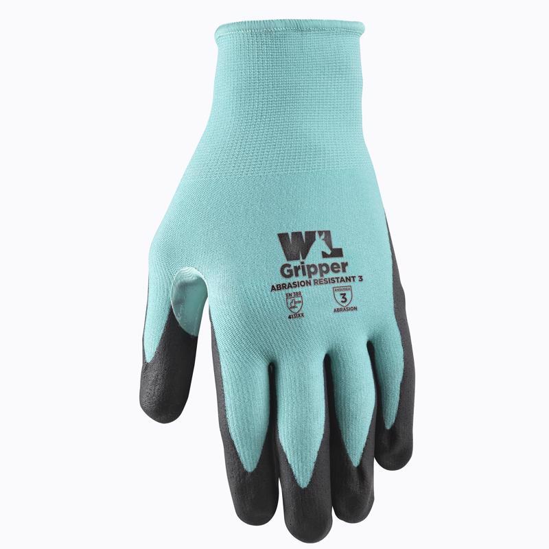 Wells Lamont Women's Nitrile Coated Gloves With Grip Dots, Medium