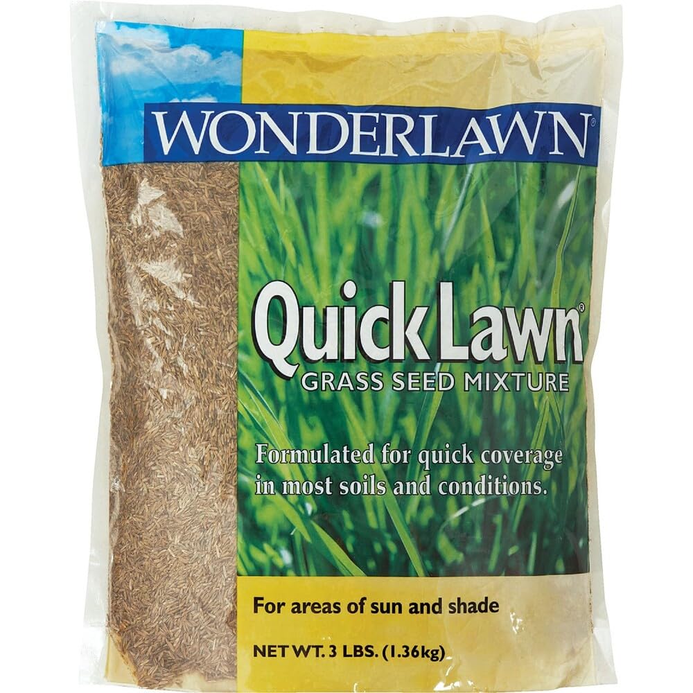 Wonderlawn Quick Lawn Grass Seed, 3 lb.
