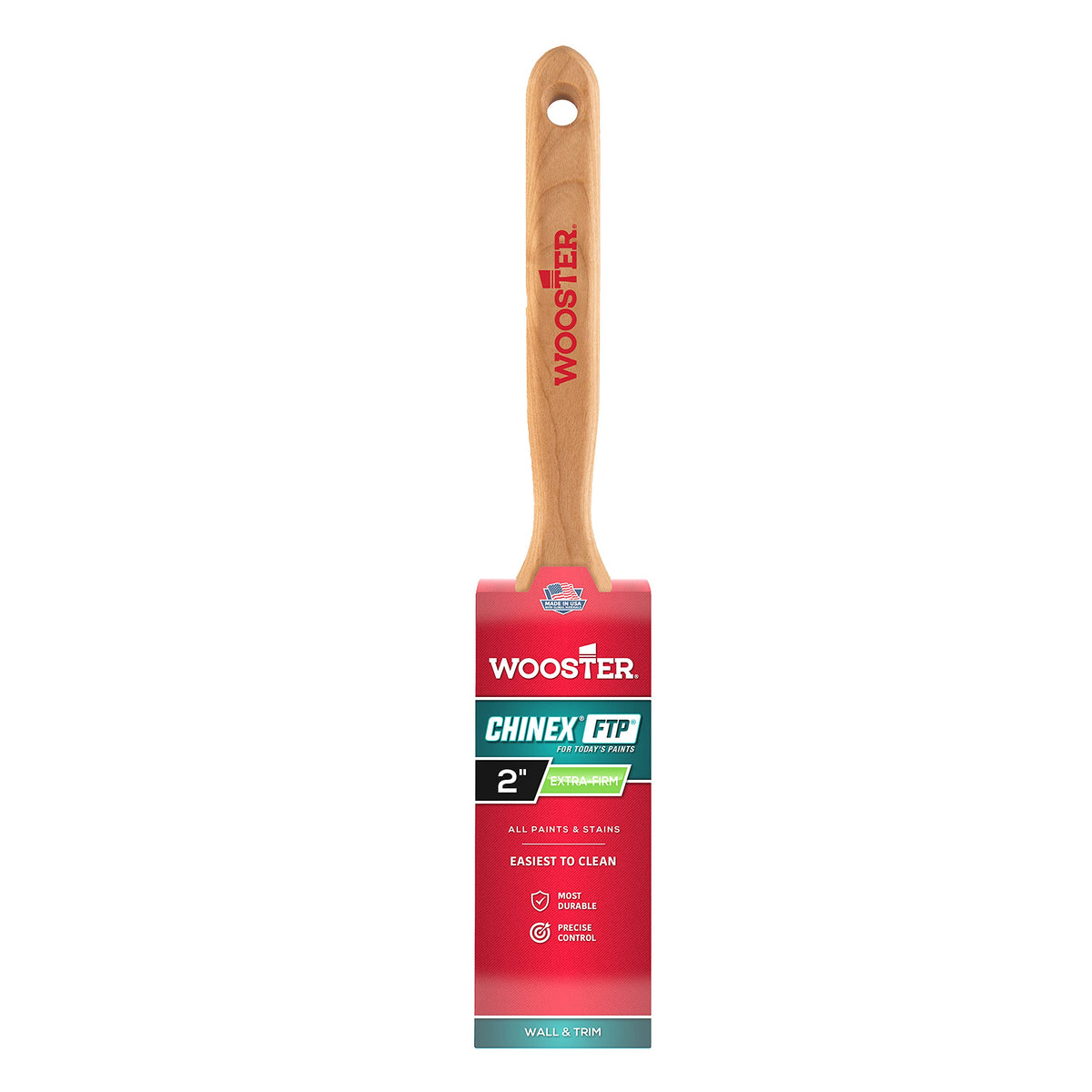 Wooster Chinex FTP Flat Sash Paint Brush 2"